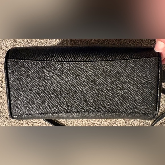 Coach Bennett Crossbody in Black Crossgrain Leather - Picture 4 of 14